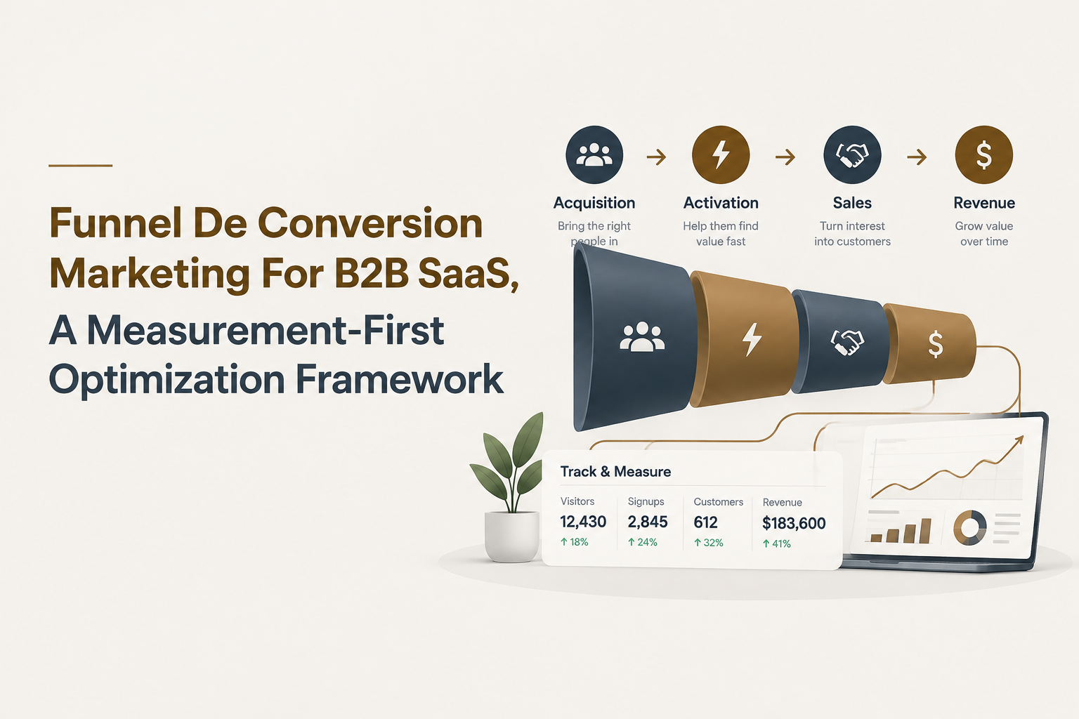 funnel de conversion marketing measurement framework