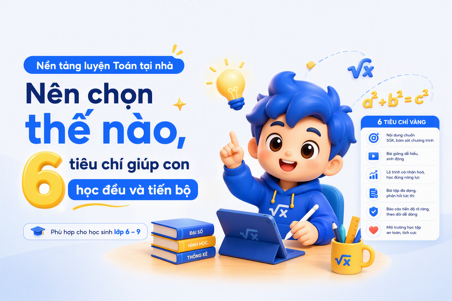Phụ huynh chọn nền tảng luyện Toán tại nhà theo tiêu chí
