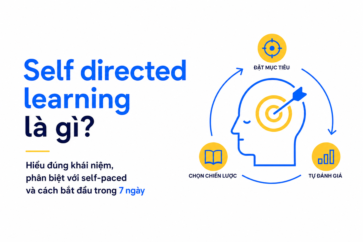Sơ đồ khái niệm self directed learning là gì và các thành phần cốt lõi